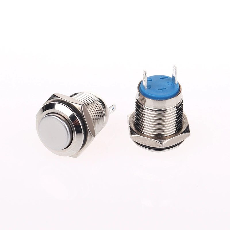 Electronic mechanical metal button, switch key, 12mm