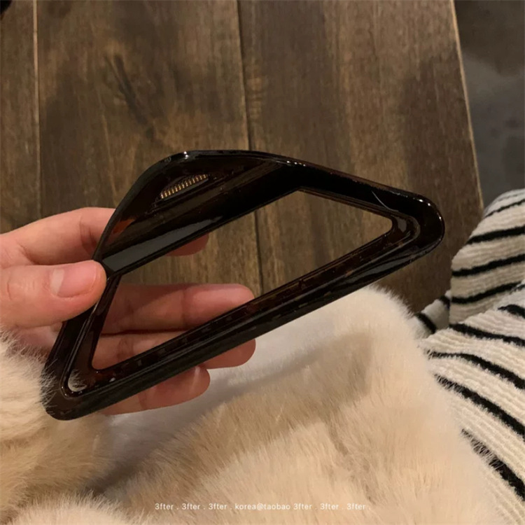 다크 브라운 대형 삼각형 그리퍼 11cm