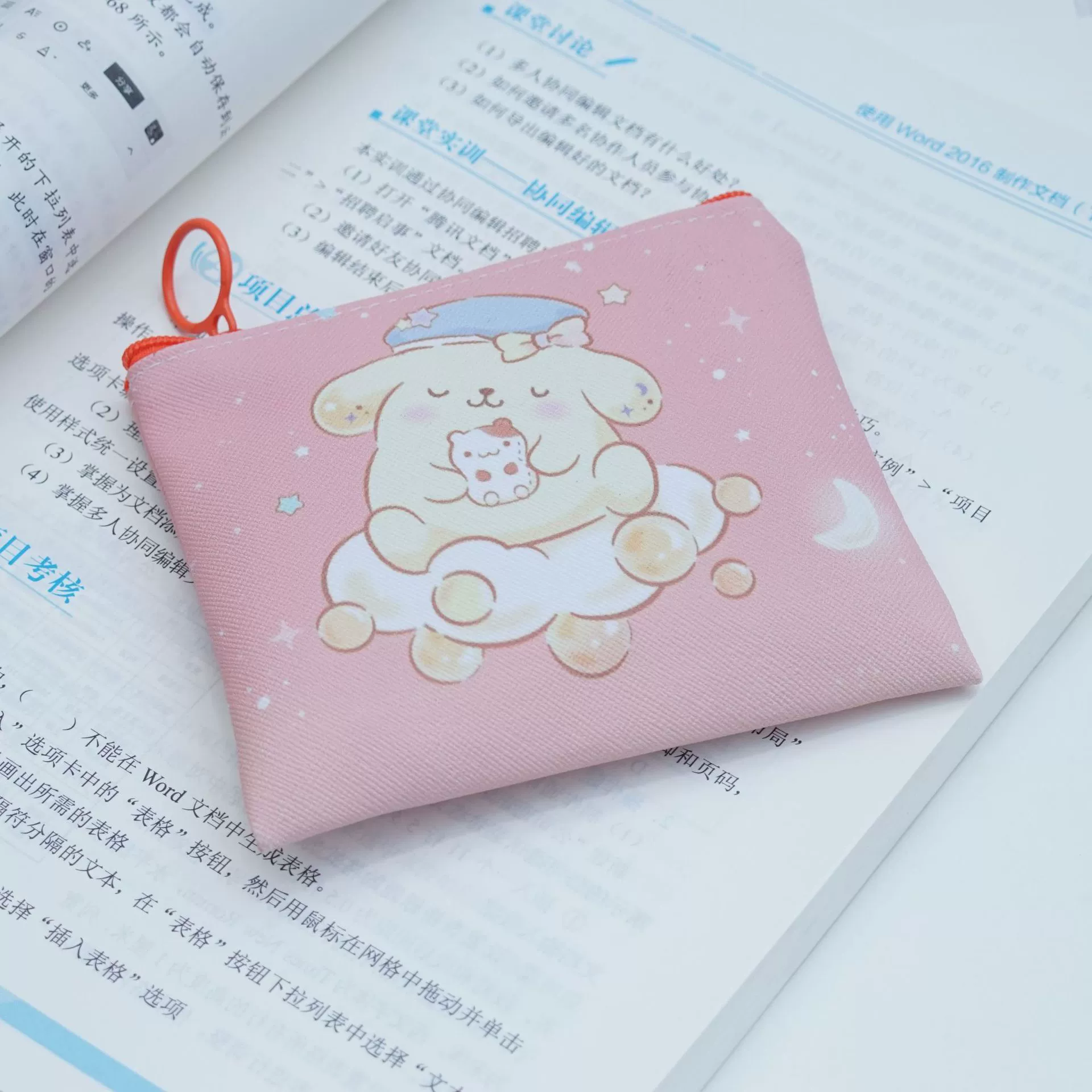 Sanrio, маленький кошелёк из полиуретана, система хранения, ручная маленькая сумочка, держатель для карт