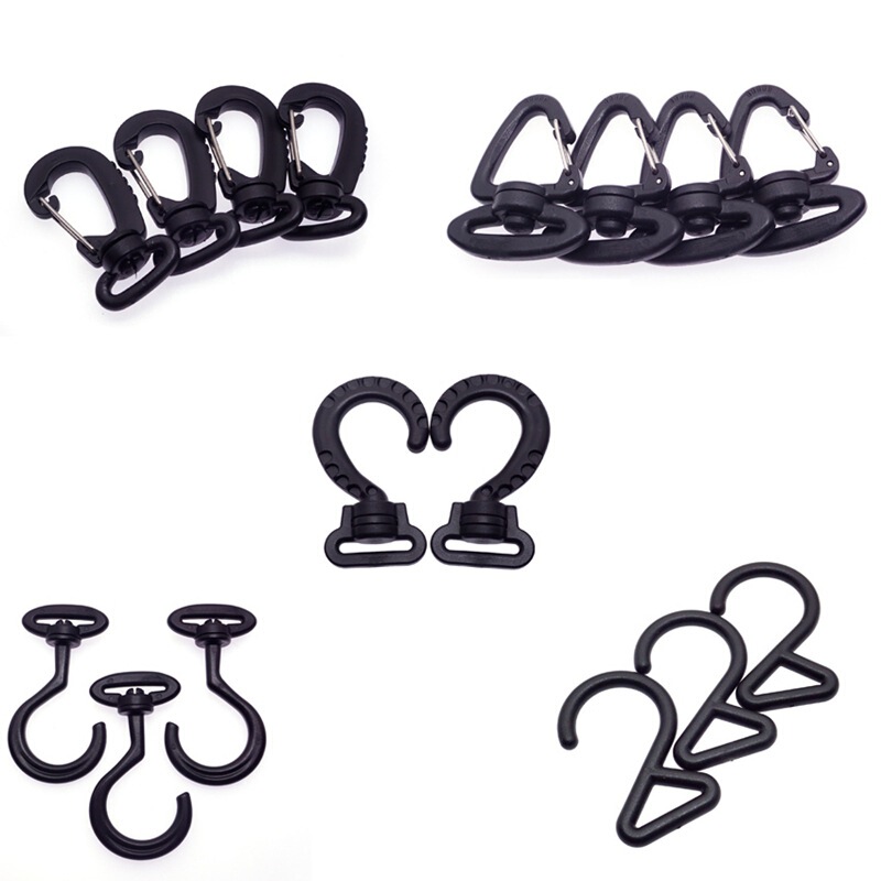 Directly Supplied from the Manufacturer, Plastic Climbing Carabiners, Triangular Hooks, Suitcase Backpack Swivel Hooks, Luggage Accessories, Customizable Colors