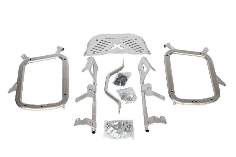 Es adecuado para Honda NC750 desmontaje rápido de aleación de aluminio marco de caja lateral de acero al carbono / acero inoxidable marco de caja trasera tres marco de caja trasera image 8