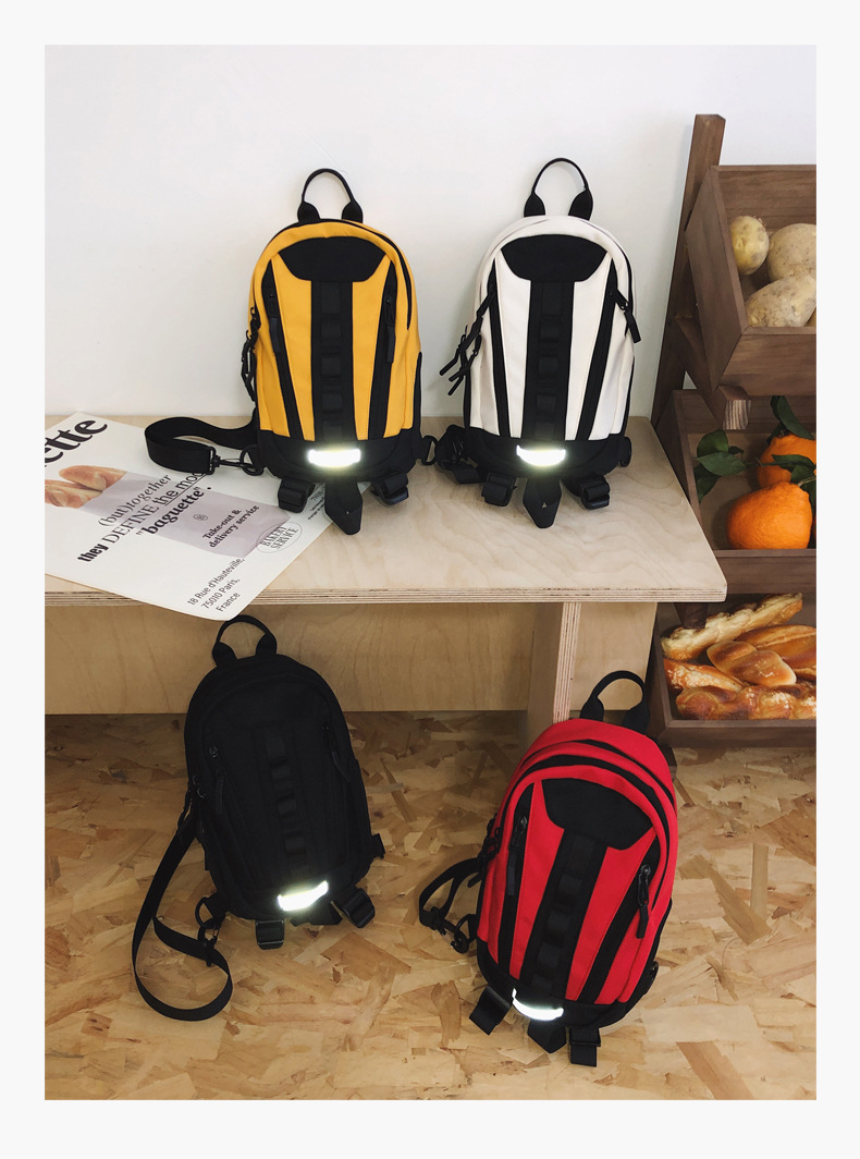 2025 nuevo comercio exterior al aire libre doble uso mochila de moda multifuncional mochila de trampolín oblicuo mochila de trampolín oblicuo