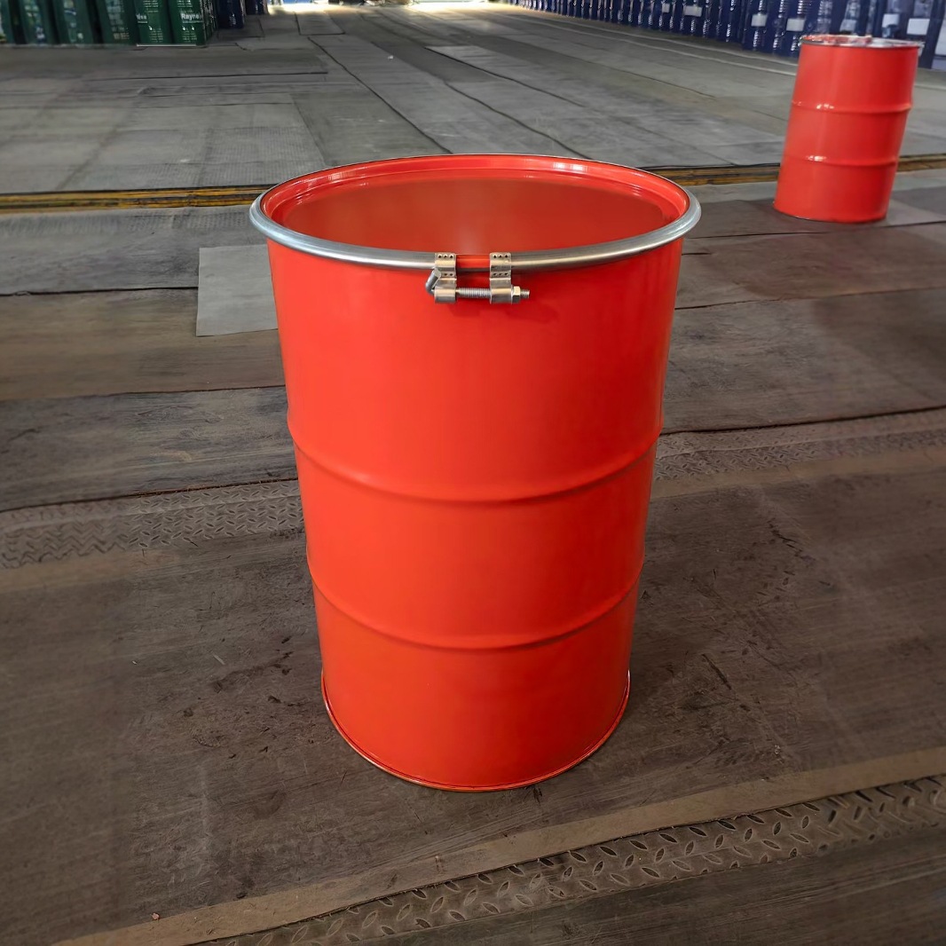 200L化工 金属开口铁皮桶 200公斤化工铁桶 多种规格库存充足