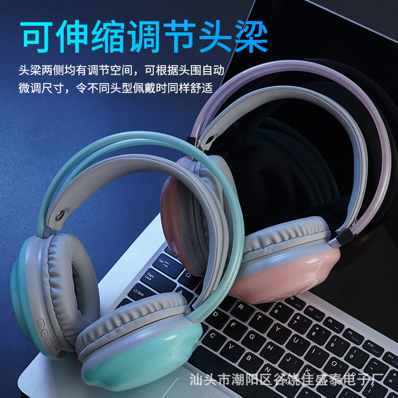 Nuevos auriculares transfronterizos Y - 680 auriculares luminosos Bluetooth auriculares estéreo de larga duración