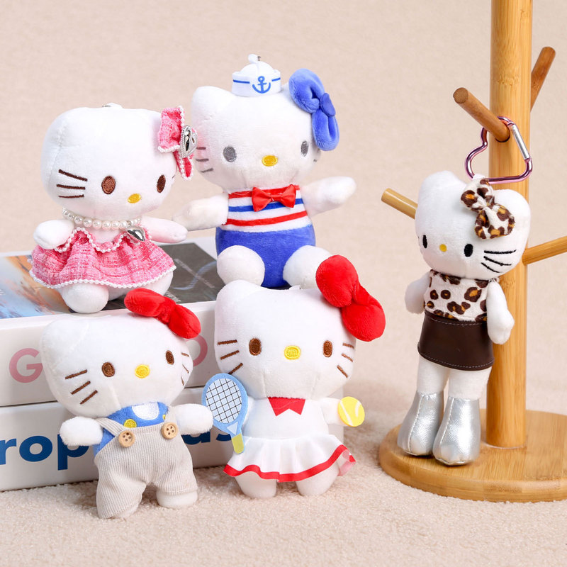 Internet Celebrity Kate Cat Kt Cat Pendant Plush Toy Doll Kitten Bag Pendant Keychain Cloth Doll Ornaments Internet Celebrity Kate Cat Kt Cat Pendant Plush Toy Doll Kitten Bag Pendant Keychain Cloth Doll Ornaments