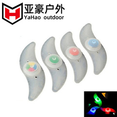 Bicycle spoke light, mountain bike willow leaf light, colorful Hot Wheels silicone light, bicycle outdoor riding equipment