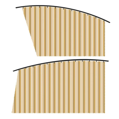 Rear Seat and Rear Window, Car curtains