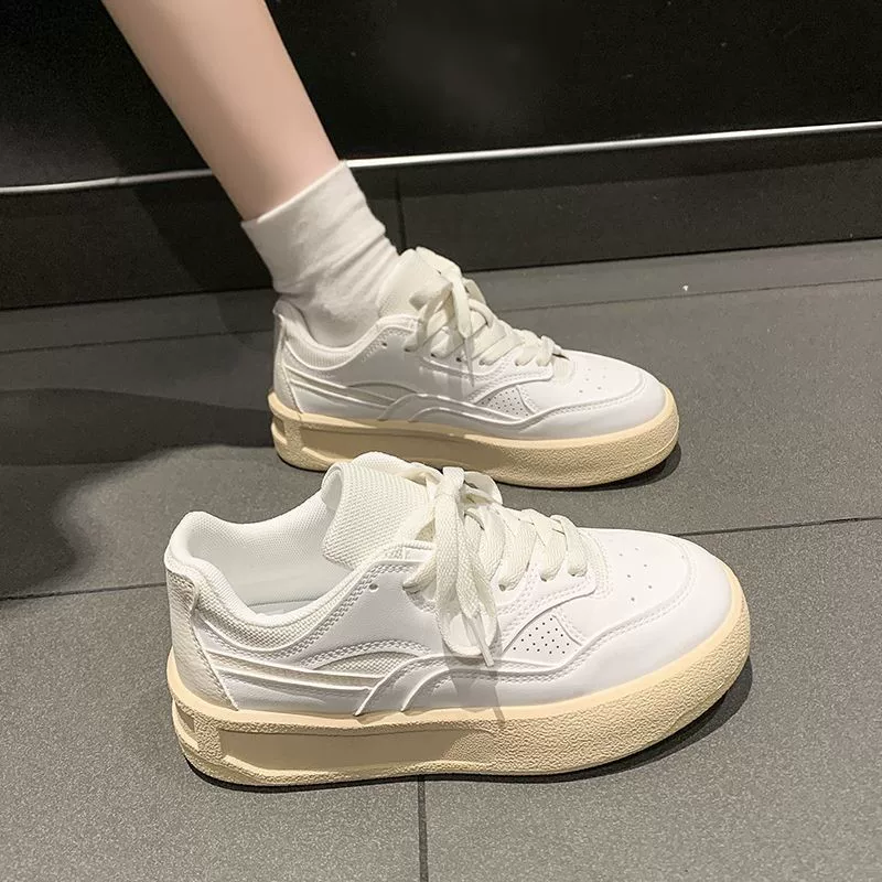 Летние удобные кроссовки для отдыха, мягкая подошва, импорт, Off White и серебристый, размеры 35-40