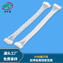 直供2468蓝白排连接线 XH2.54间距美容仪线材 XHB带锁扣端子线