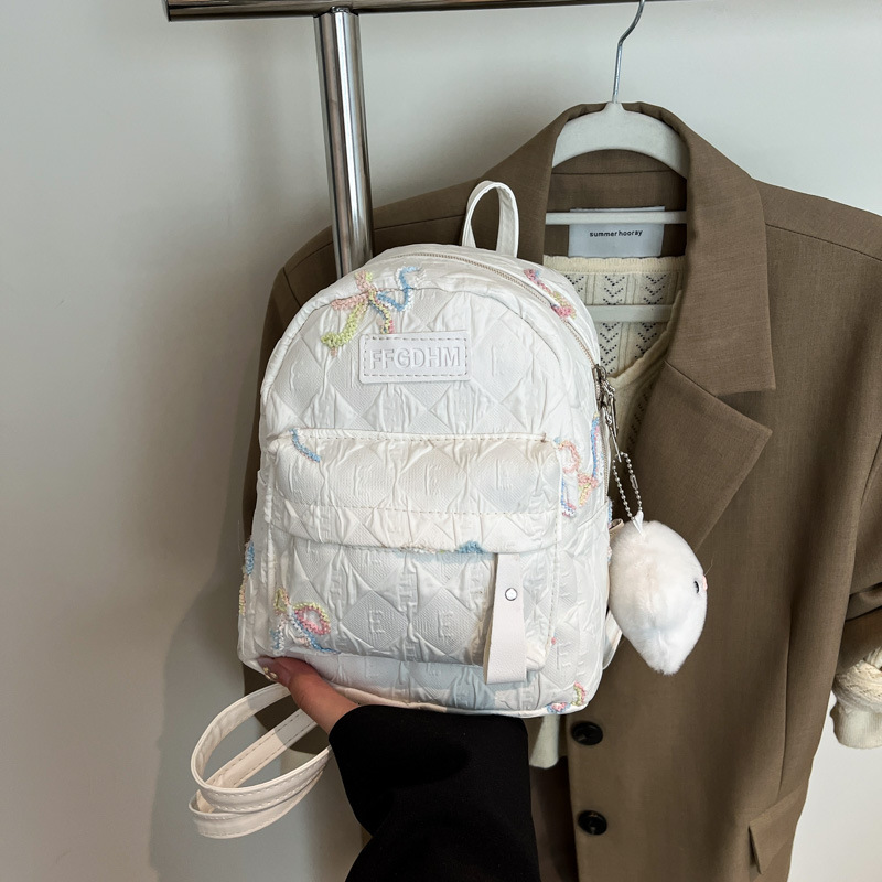2025 mochila escolar de verano, niña de secundaria, mochila pequeña, niña de viaje, estudiante universitario, mochila de celebridades de Internet, salvaje coreano