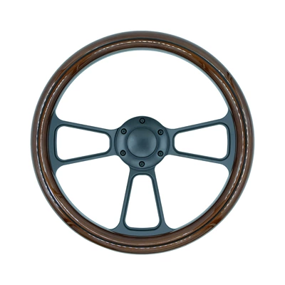 Solid Wood Rivet: Jetta Steering wheel