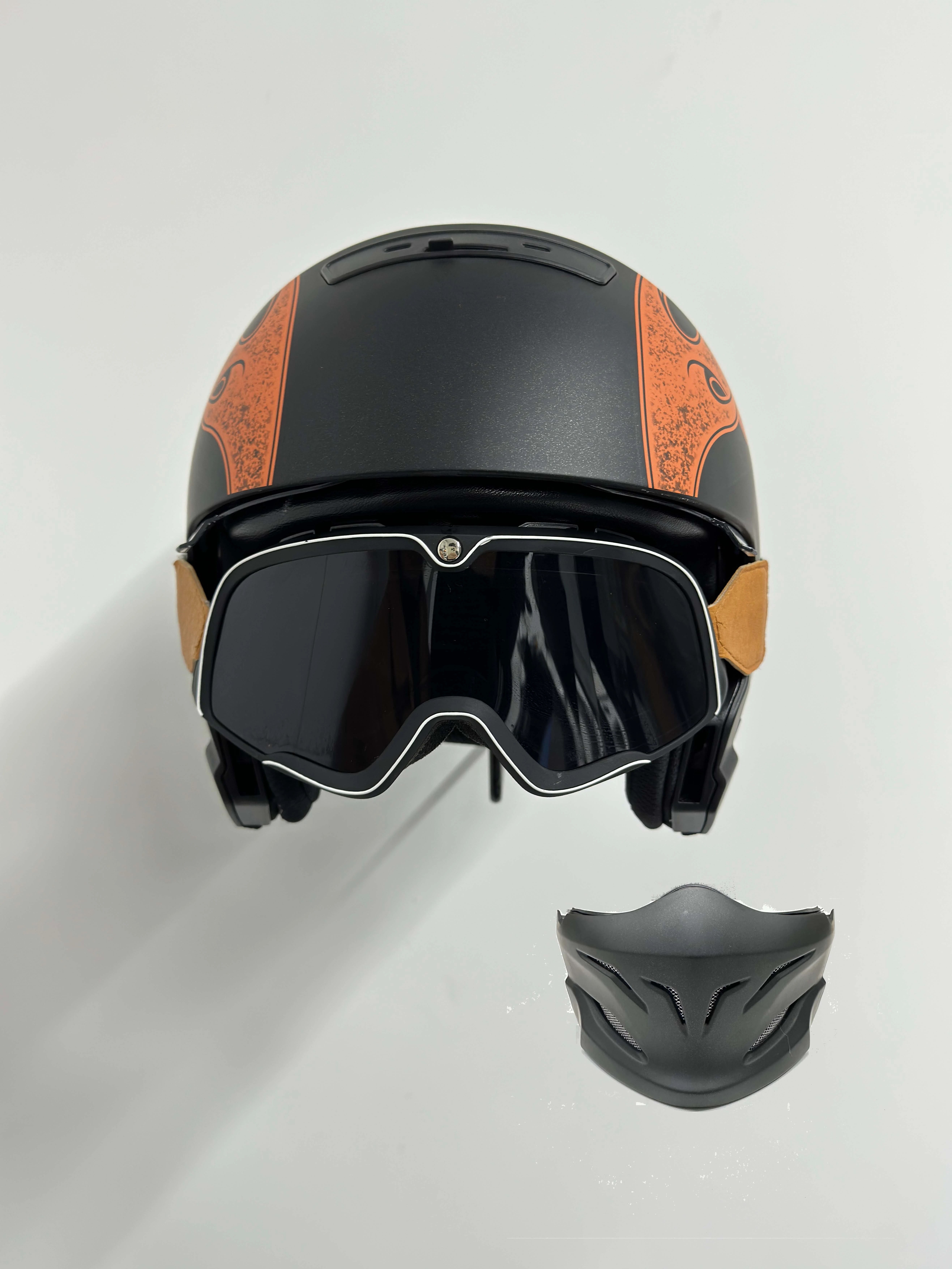Холодостойкий ретро-педаль half helmet для велоспорта, скорпион
