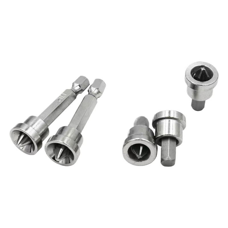 Extend the gypsum board special batch header positioning batch batch of qi dynamic batch header electric batch head sleeve screw screw screw