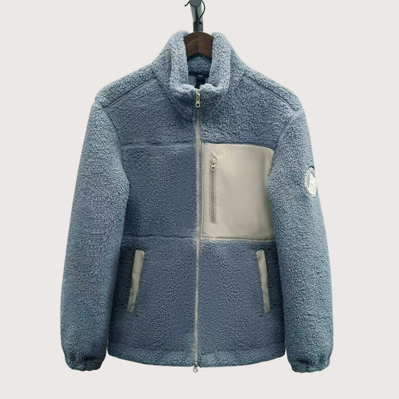 Particle Velvet Jacket Спортивная куртка Мужская осенне-зимняя повседневная бархатная теплая куртка-кардиган из ягненка Верхняя куртка для мужчин и женщин