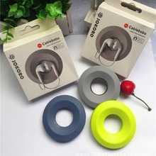 磁吸硅胶绕线盒绕线器耳机线数据线收纳整防缠绕磁吸绕线器