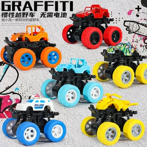 Инерционный внедорожник 4WD с большими колёсами для мальчиков