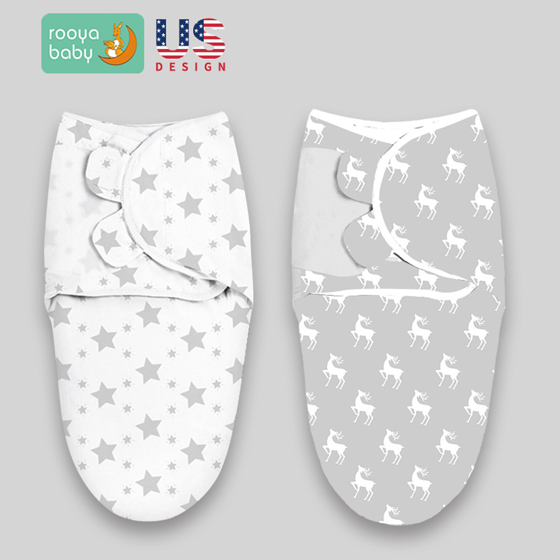 Edredón de algodón puro Four Seasons universal anti-kick toalla edredón anti-shock Toalla de pañales para bebés recién nacidos saco de dormir para bebés