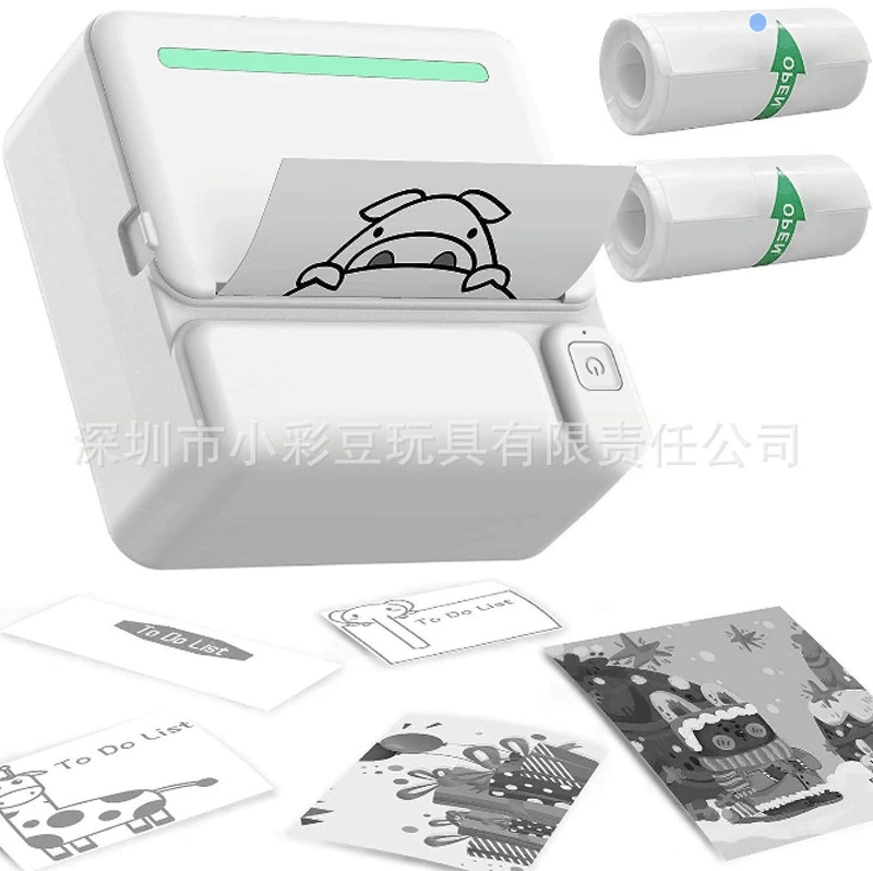 Трансграничные горячие продаваемые принтеры для студентов дома даже мобильный телефон Bluetooth C19 мини портативный принтер данных без копирования