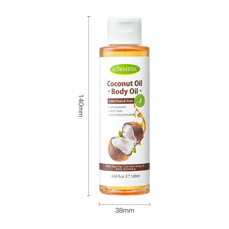KORMESIC身体按摩油120ml 个人身体护理全英文精油跨境外贸批发|undefined
