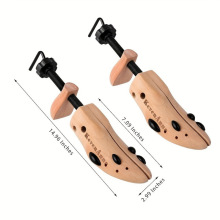 A 15548 Wooden adjustable shoe stretcher ʵľ�ɵ�Ь������ͨ