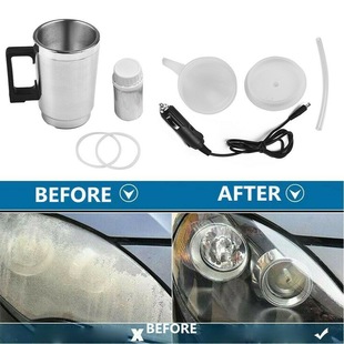 Car Headlight Refurbishment and Repair Tool Set 50ml Car Light Yellowing and Cracking Blue Ice Liquid Coating Atomization Cup Cross-Border