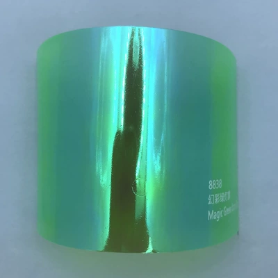 Film Chameleon Car Tail Light — Car headlight protective film - 8838-symphony-green-light-film-039m15-rollscarton