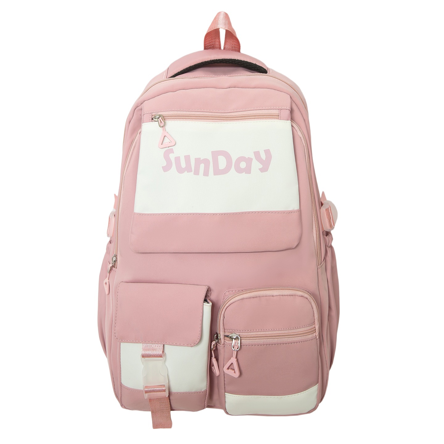 JIAYISTAR nueva mochila de alta capacidad, mochila de bolsillo grueso, mochila de estudiantes de secundaria