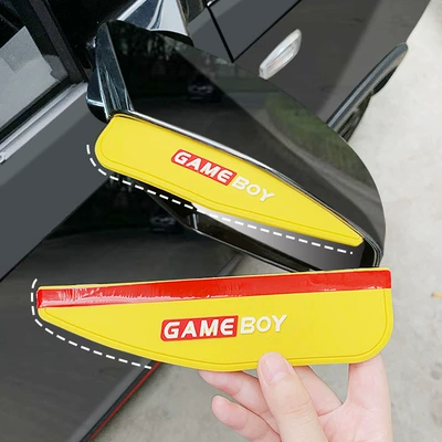 Wuling new Gameboy rain eyebrow Rain shield - gb-rearview-mirror-rain-eyebrow-lemon-yellow