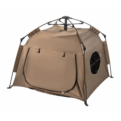 Avtomobil dam çadırları Fully Automatic Folding Cat and - dark-brown-1-2