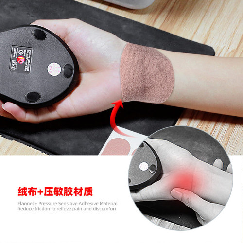 Flannel cloth can be freely attached to high heels, anti-wear behind the feet, multi-functional foot patches, large oval anti-slip foot pads, forefoot sweat-absorbing patches