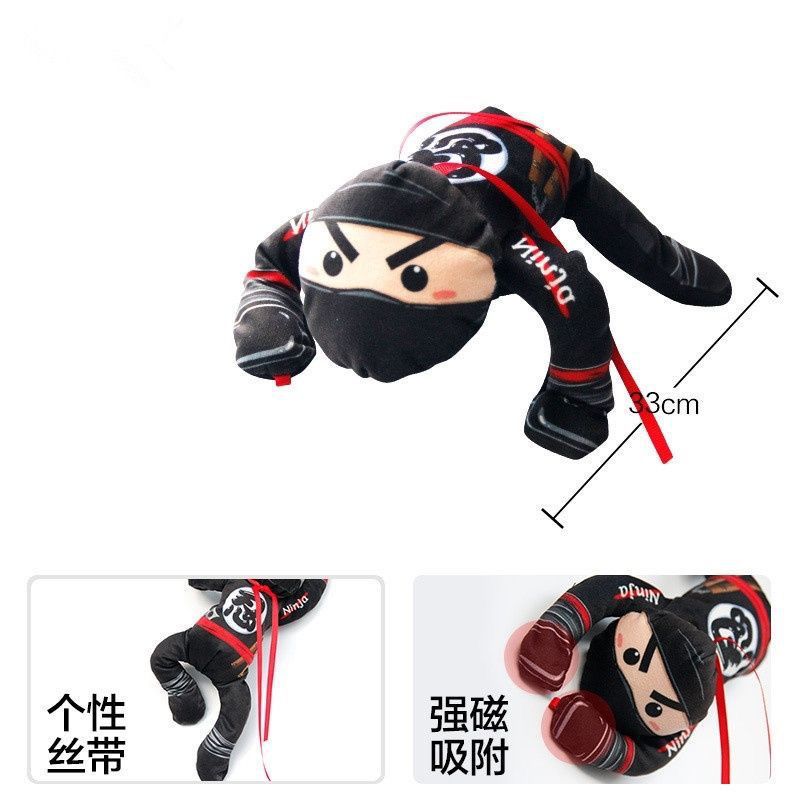 Motorcycle Fuel Tank Protector Magnetic Doll Ninja Motorcycle Fuel Tank Magnetic Toy Figure Magnetic Tail Box Original F5