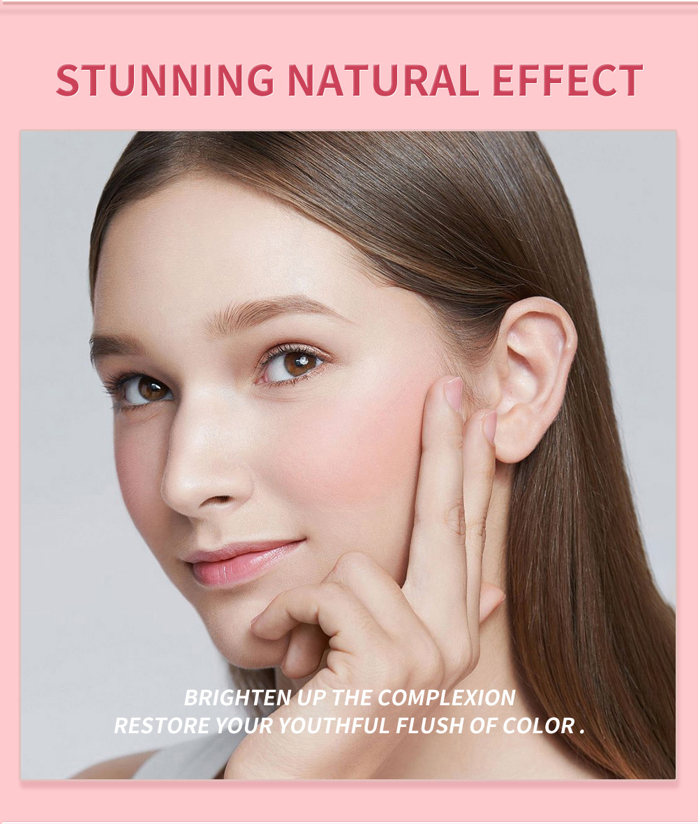 Han Daiyan Little Fat Stick Rouge Pearl powder blusher Cream Natural Sun Red_voghion.com