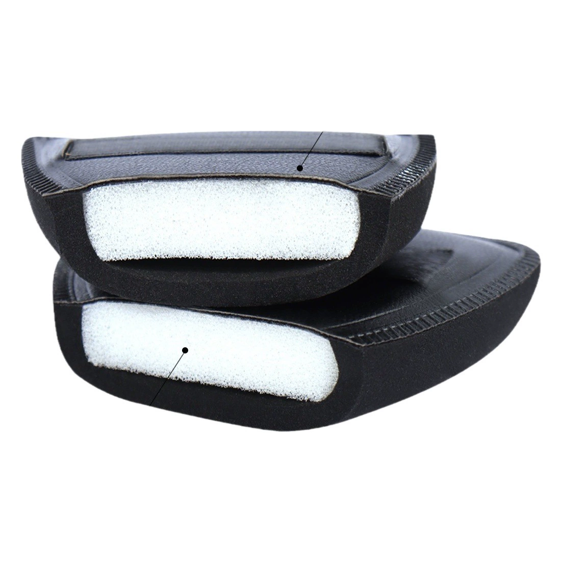 Черная кисть-аппликатор для тональной основы с воздушной подушкой, для сухого нанесения, специальный набор для макияжа «три в одном»