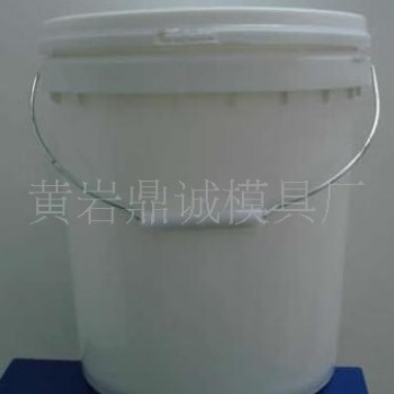 专业制造10L全自动化工桶注塑模具，润滑油桶注塑模具