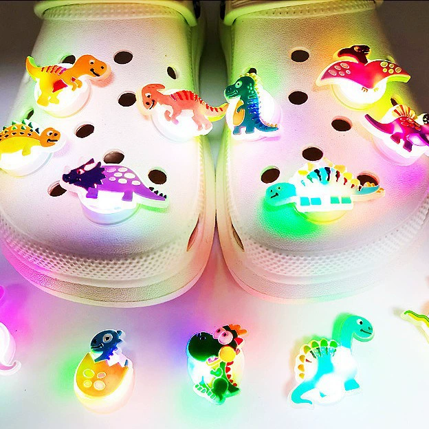 LED shoes, backpack with accessories, cartoon decorations