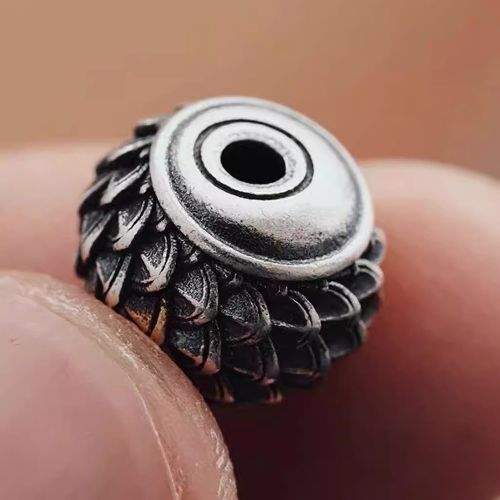 Dragon Scale Personalized Design Spacer Beads DIY Jewelry Accessories, Bracelet Beads, Clasp Rings, Necklace Pendants, Small Accessories