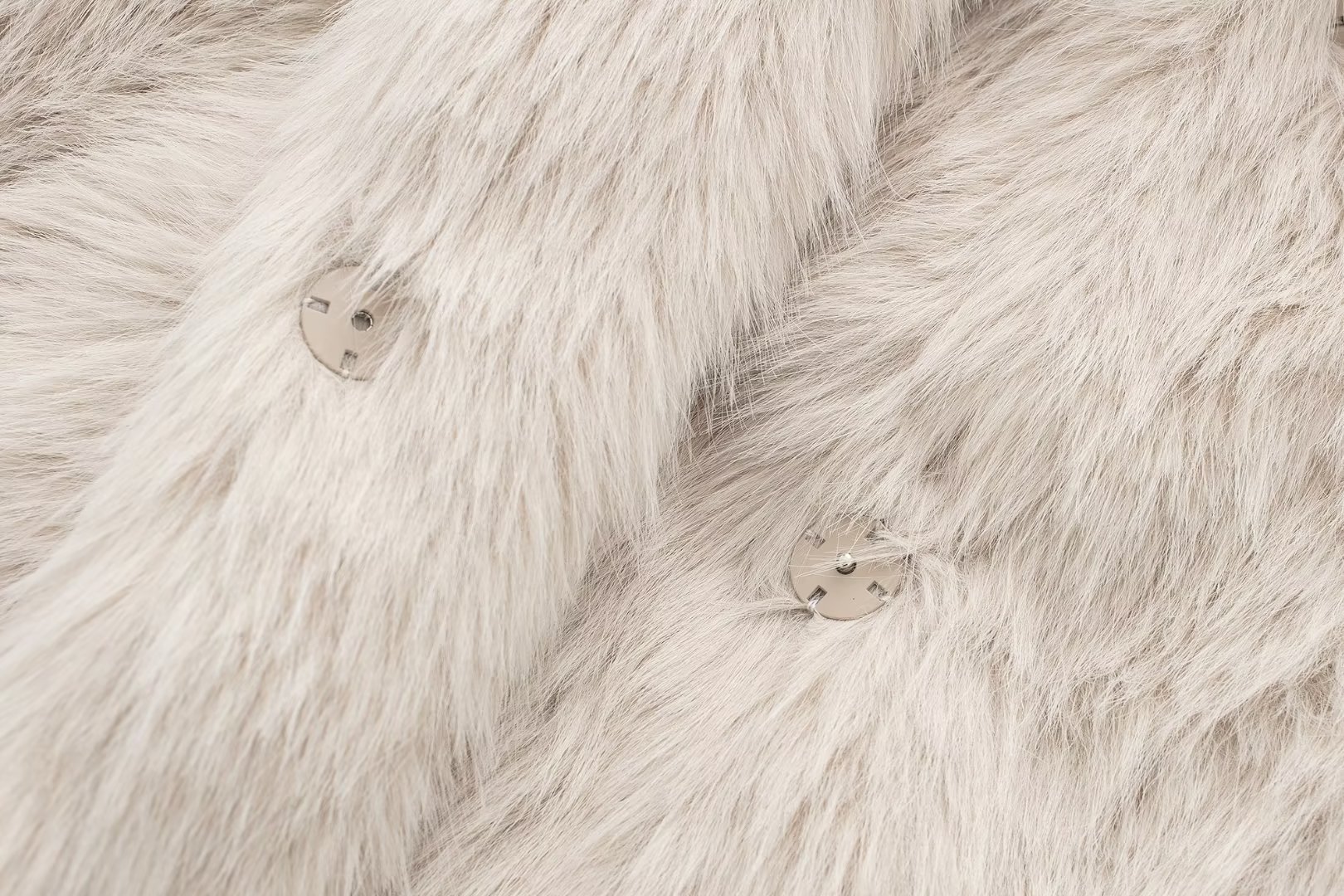 1330g Weight Faux Fur Coat Outerwear Type Long Sleeve Sleeve Length Single Breasted Placket Type Polyester Fabric Type Long Top Length Coat Tops Type Holiday Occasion Turndown Neckline Loose Fit Type Solid Color Pattern Winter, Autumn Season Women's Gender Pocket Design Elegant, Streetwear Style Women's Elegant Streetwear Solid Color Pocket Single Breasted Coat Faux Fur Coat 17