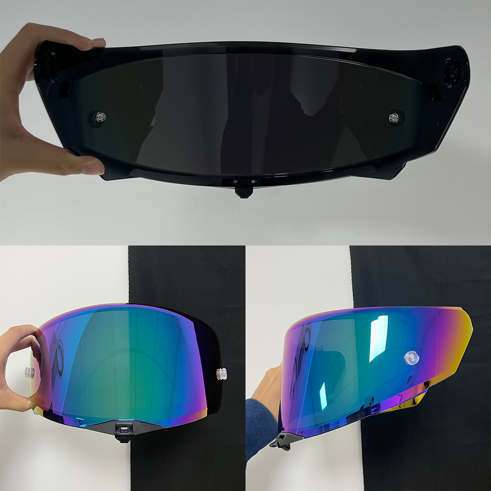 Tt Revo Lenses Are Suitable for Tt Revo Motorcycle Helmets, with Mirror-Coated High-Definition Lenses for Day and Night Use and Uv Protection