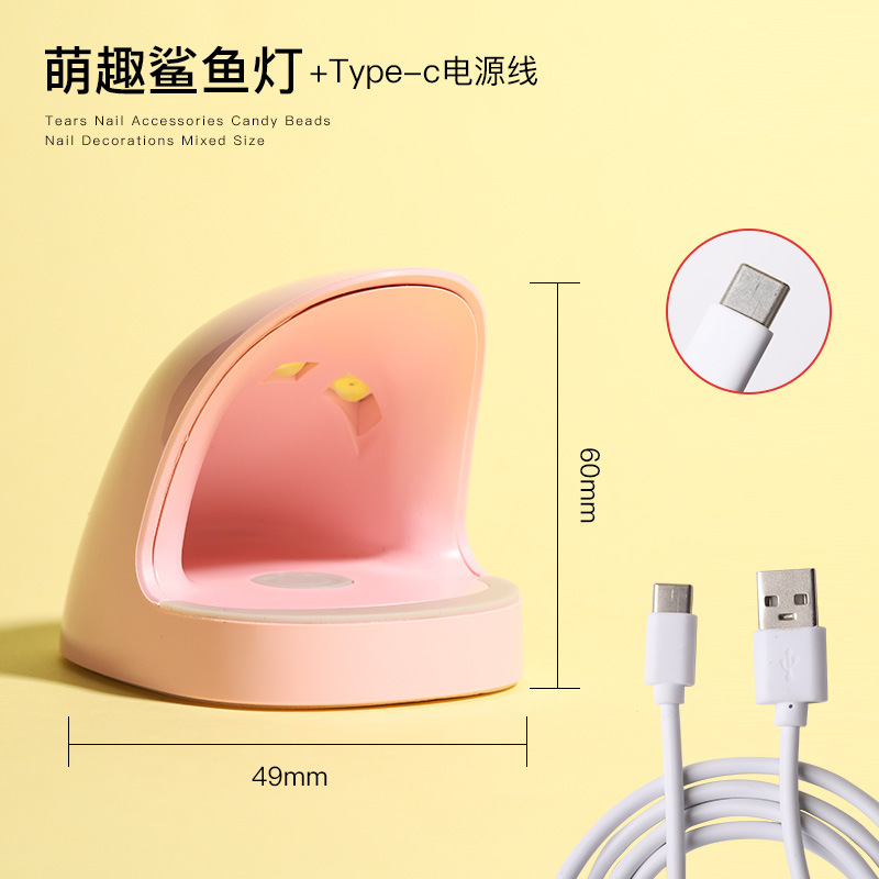 Máquina de fototerapia de uñas 150W moda de secado rápido lámpara de uñas mini portátil LED esmalte de uñas pegamento instrumento de fototerapia de uñas al por mayor