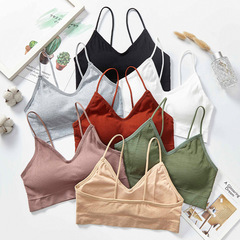 Tube top small camisole seamless underwear bear chest vest girl sexy tube top beautiful back bra underwear for women