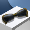 Fashionable sunglasses with bow, decorations solar-powered, retro glasses suitable for men and women