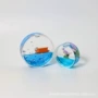 生物亚克力圆形液体冰箱贴