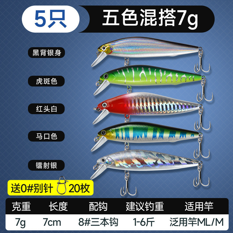 悬浮缓沉远投死飞米诺路亚假饵颤沉抽停米诺银刃浮水翘嘴鲈鱼鳜鱼|undefined