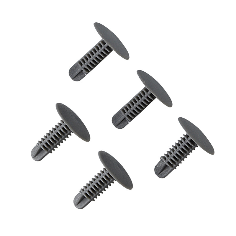 Piezas de automóviles al por mayor de plástico remache púas hebilla de techo decorativo sujetador de nylon hebilla de árbol A24