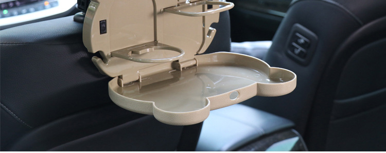 Cartoon Car Foldable Dining Table Rear Seat Car Cup Holder Car Water Cup Holder Car Beverage Holder Multi-Function