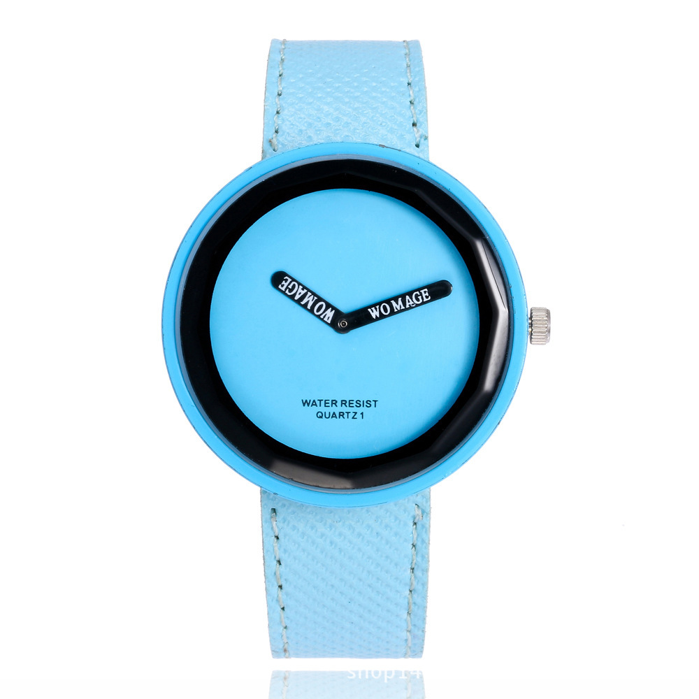 Watch Classification Casual Solid Color Buckle Quartz Women's Watches