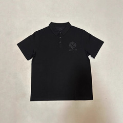 高品质CH家25FW夏季新款十字银扣装饰polo衫潮流百搭男女同款polo