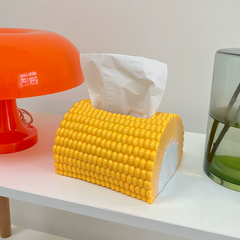 Творческая кукурузная коробка для гостиной бытовой бумажный столик для журнального столика