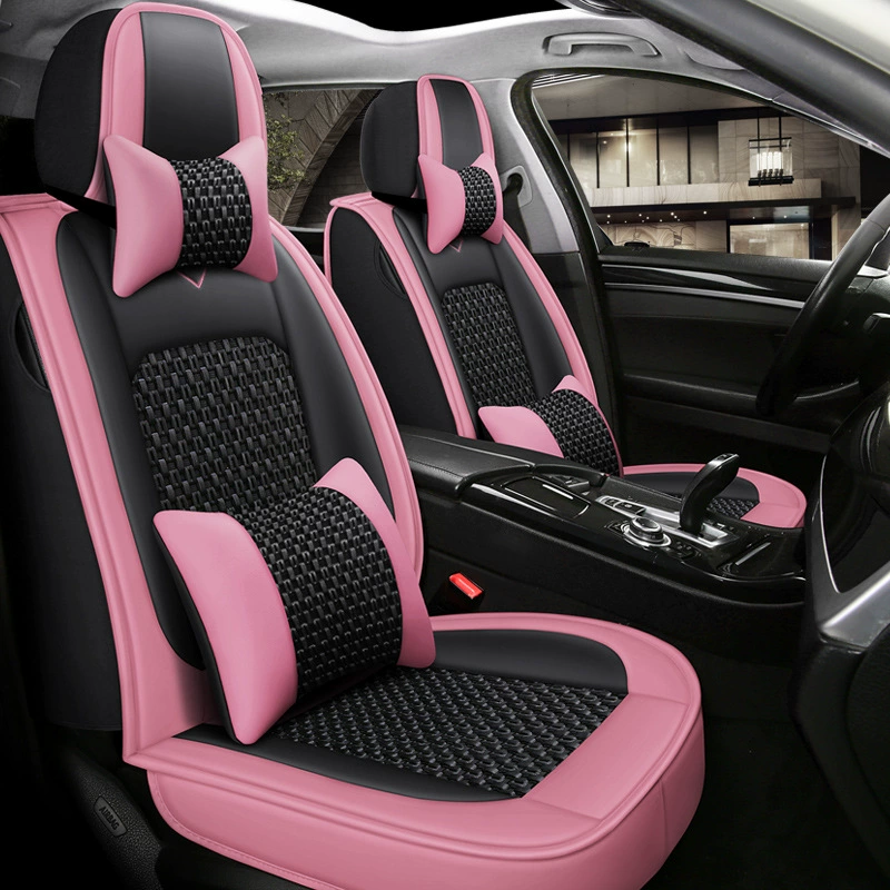 Автомобильная наволочка Four Seasons универсальная полностью окруженная Милая мультяшная наволочка с изображением богини Автомобильная подушка Ice Silk летняя Прохладная Подушка