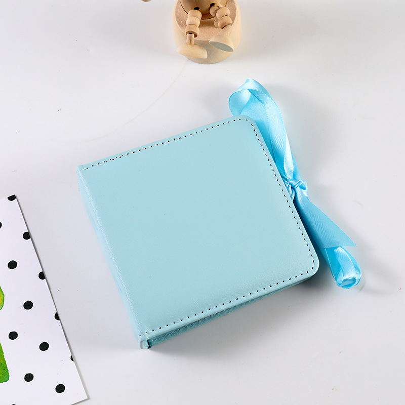 Carpeta de hojas sueltas mini con correa de arco de cuero – para álbumes de fotos y colecciones, venta al por mayor.